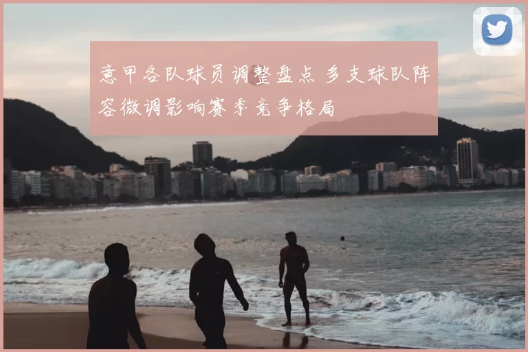 意甲各队球员调整盘点 多支球队阵容微调影响赛季竞争格局